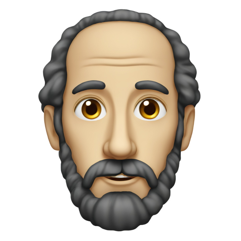 genmoji: Jew with a really big nose and long long curly sideburns