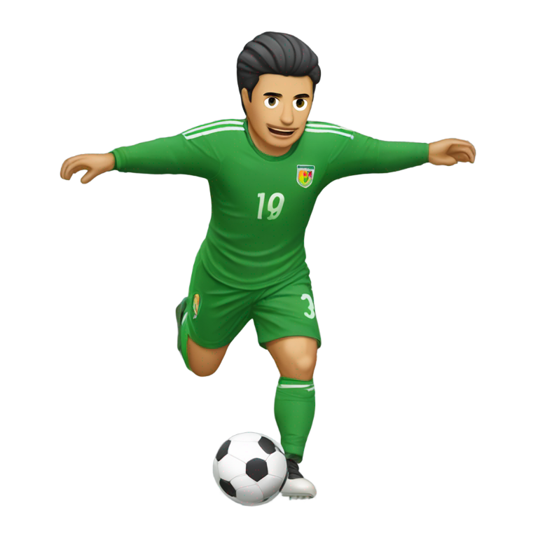 絵文字：リンガ・グリグリ サッカー選手カード