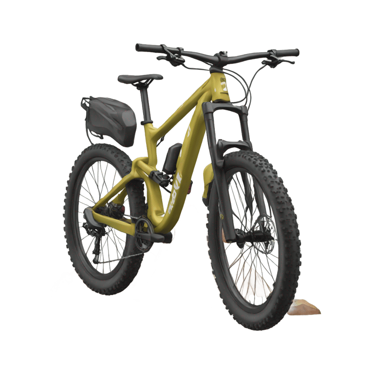genmoji : canyon mountain bike