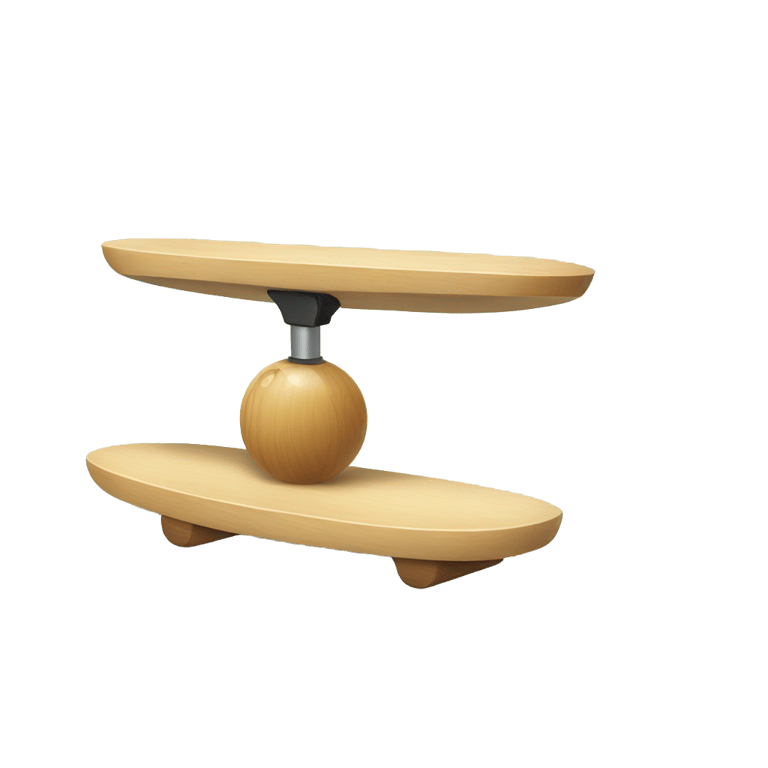 genmoji: balance board