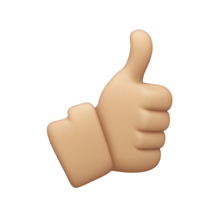 genmoji: Thumbs up