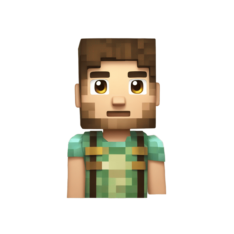 絵文字：MINECRAFT STEVE