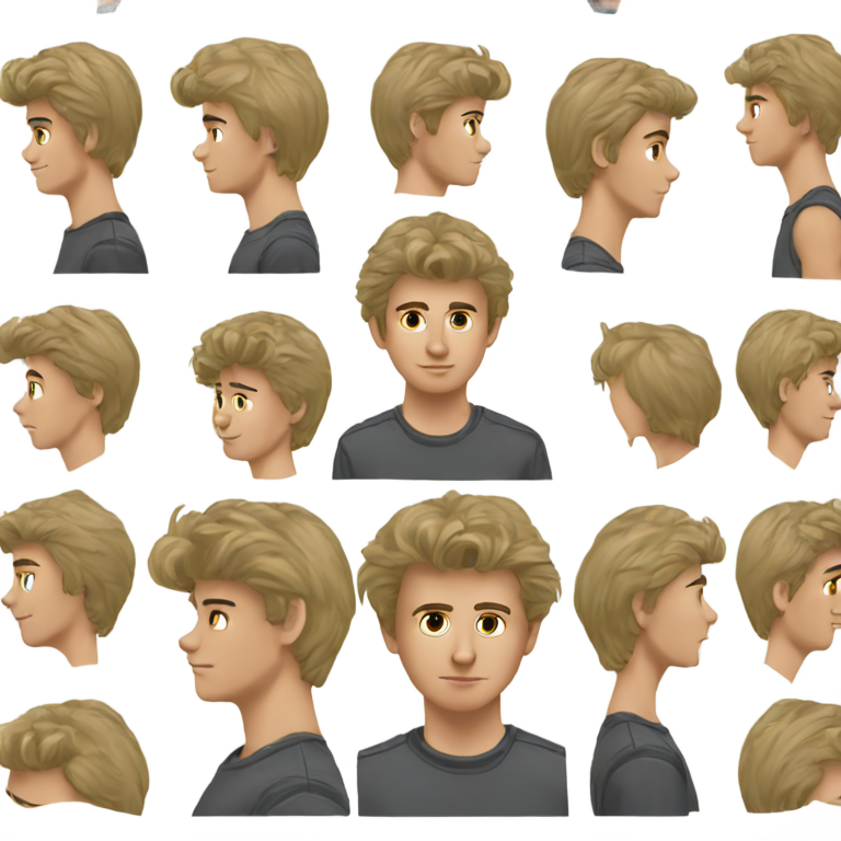 genmoji : Adolescent des années 80 en URSS, génération X
