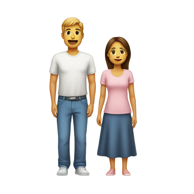genmoji：父亲母亲孩子的家庭成员