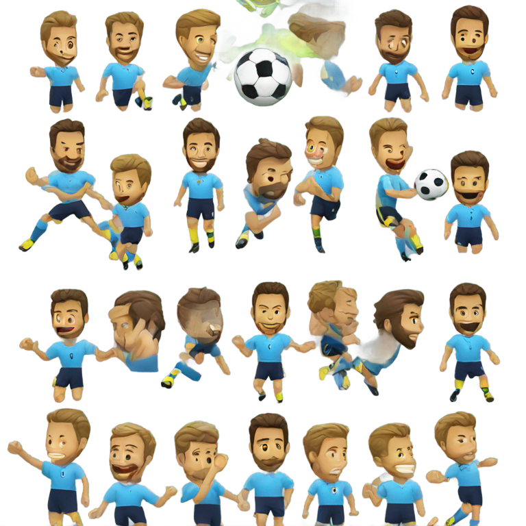 絵文字：世界最高のサッカーチーム