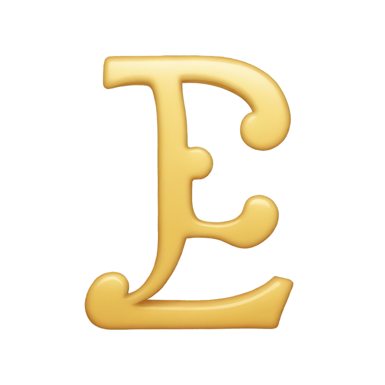 genmoji：字母 e