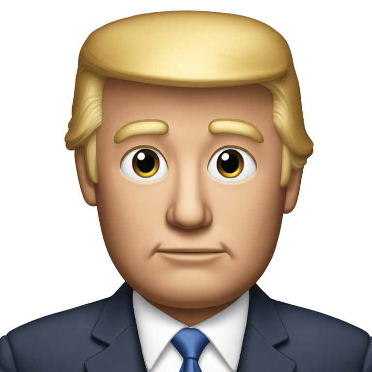 genmoji : Donald Trump