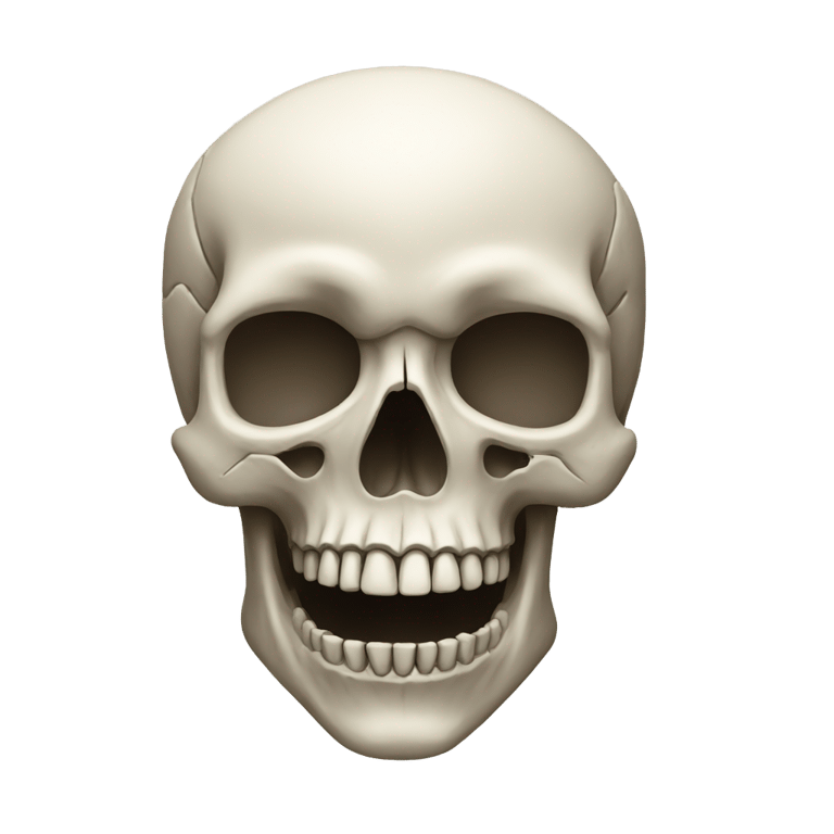 genmoji：A skull