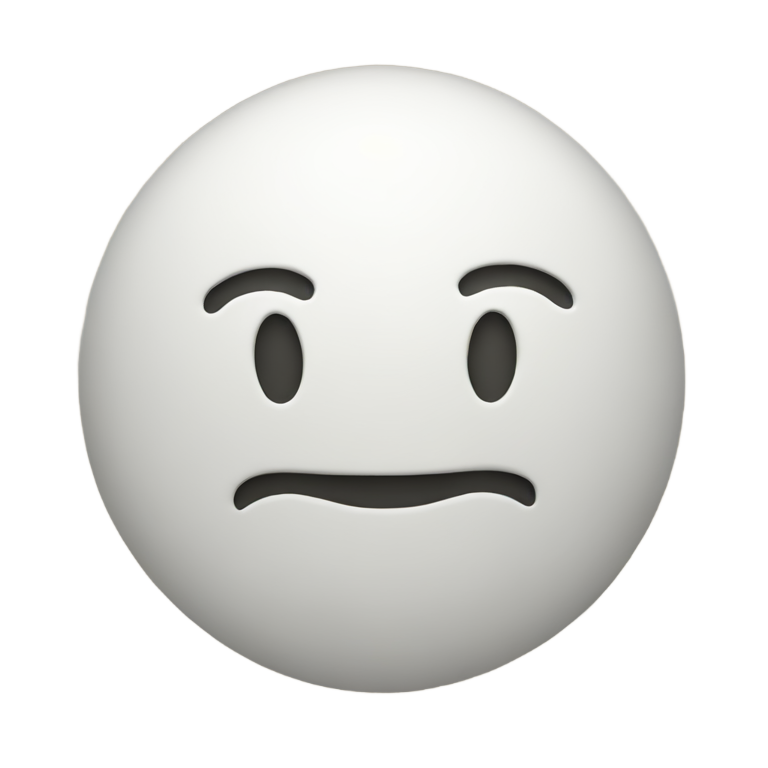 genmoji: Smiley in the shape of a butt
