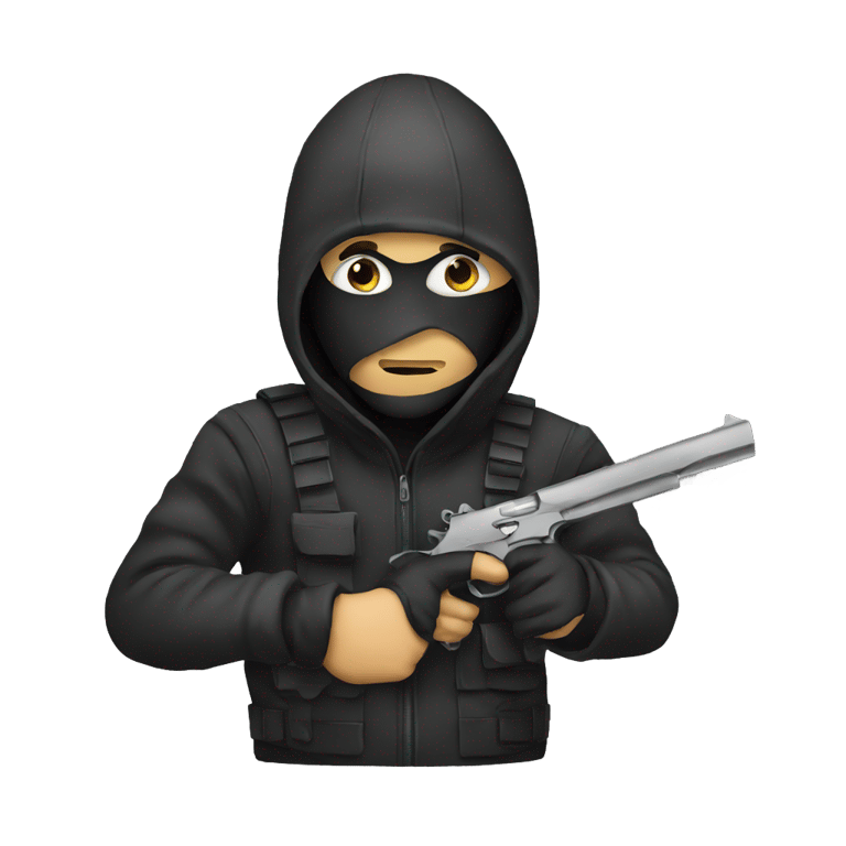 絵文字：Robber emoji