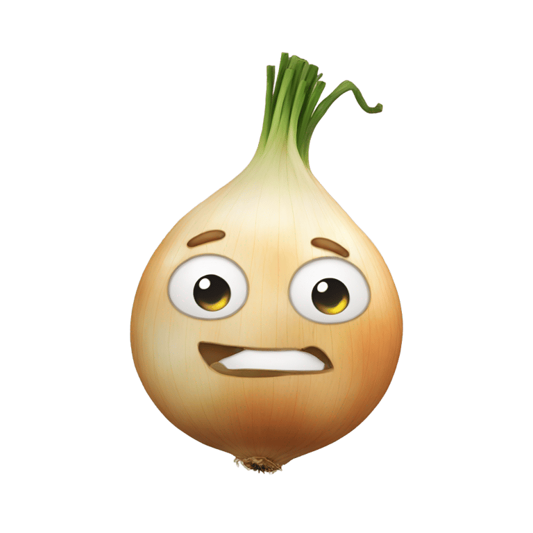 genmoji : A really cute onion
