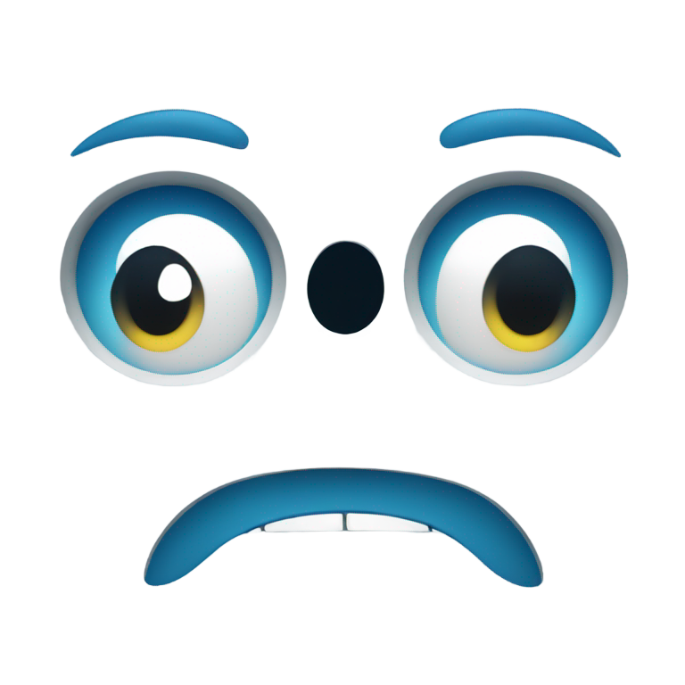 genmoji：无脸蓝眼