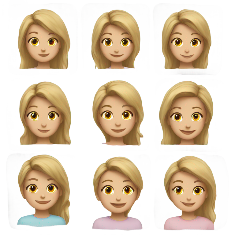 genmoji：stack of photos