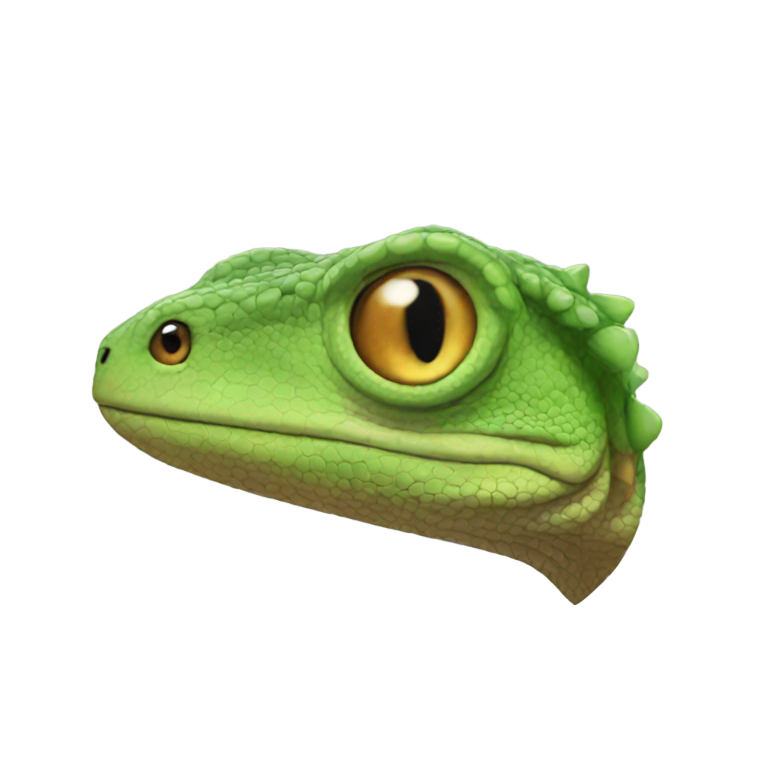 genmoji：蜥蜴王