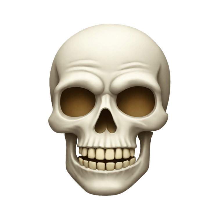 genmoji：骷髅