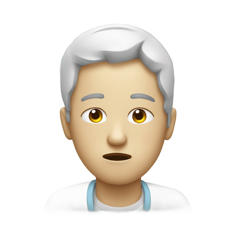 絵文字：sick person