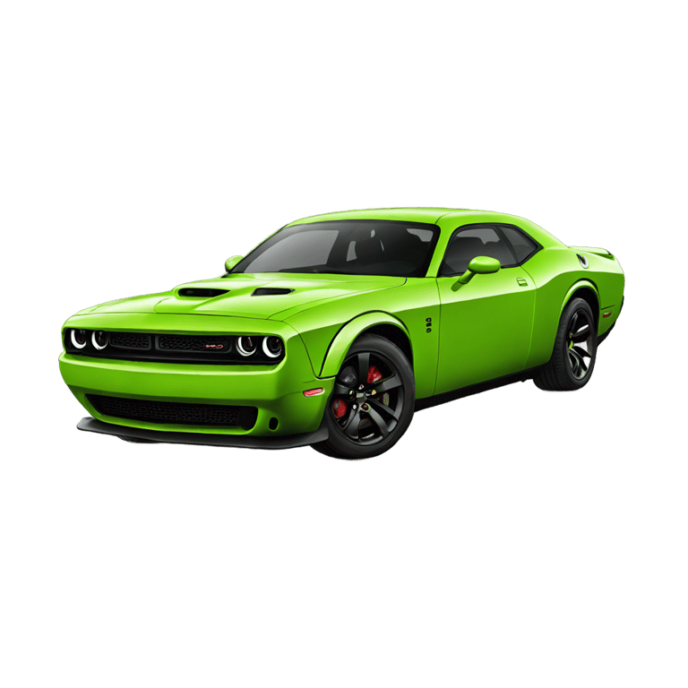 絵文字：Dodge Hellcat