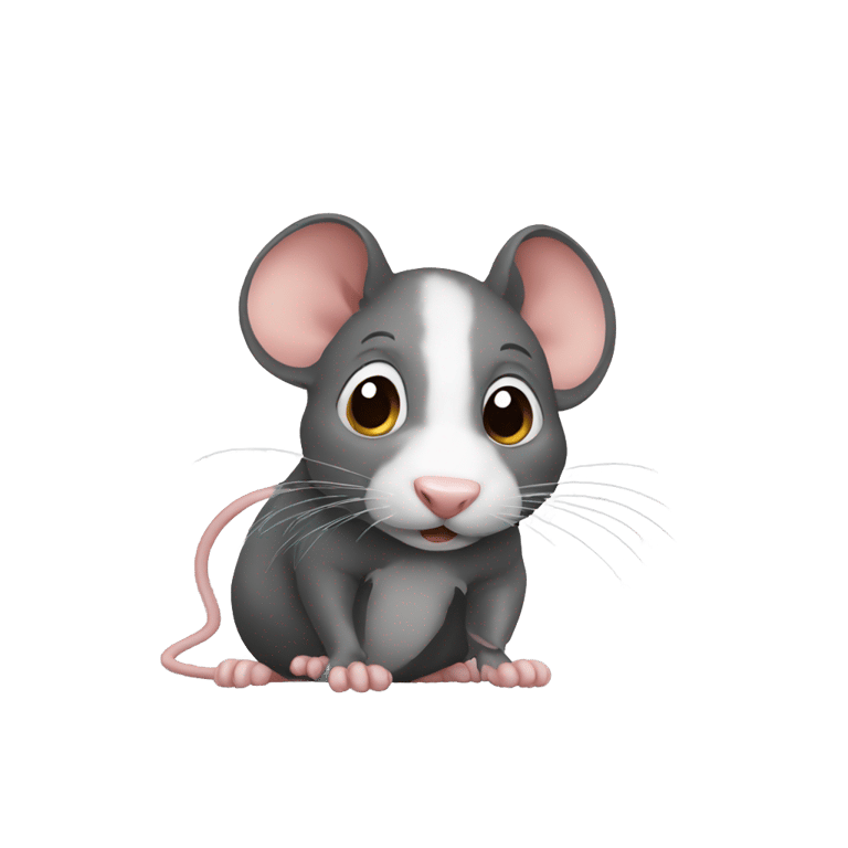 genmoji : My cousin is a rat