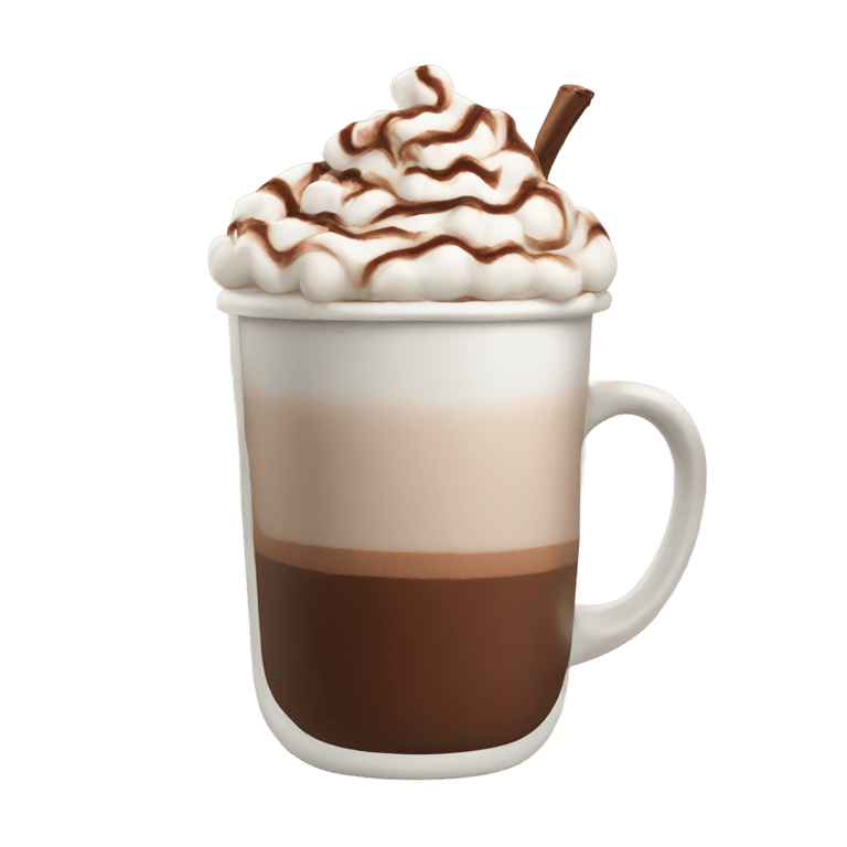 genmoji：Starbucks Hot chocolate