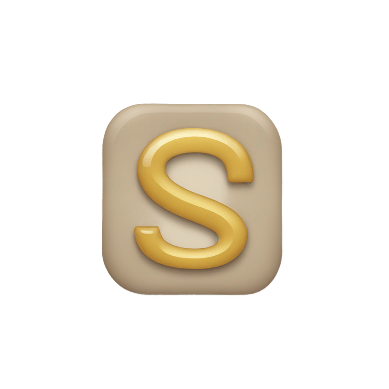 絵文字：Letter s