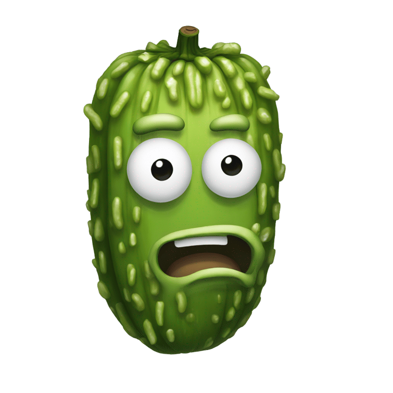 genmoji : Rick le cornichon