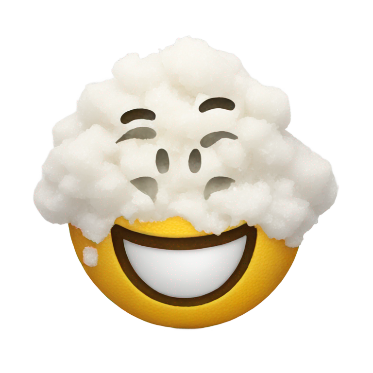 genmoji：开心表情和一堆盐