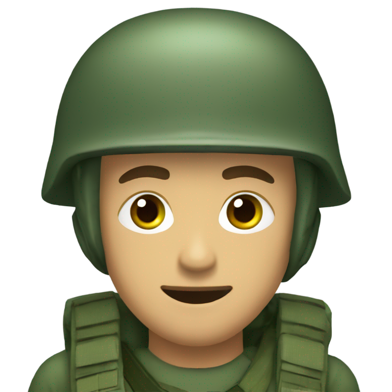 genmoji: A squid game soldier