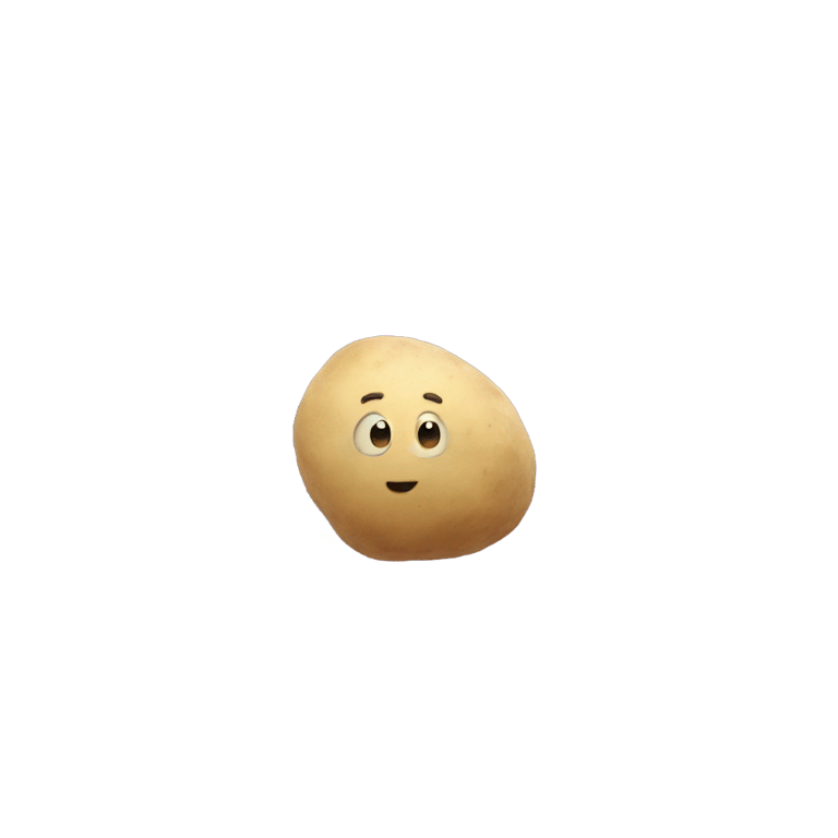 genmoji：Small potato moon