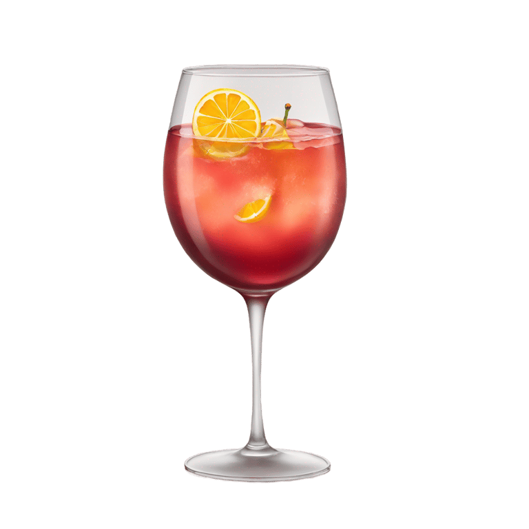 genmoji：阿珀罗酒精饮料（Aperol Spritz）