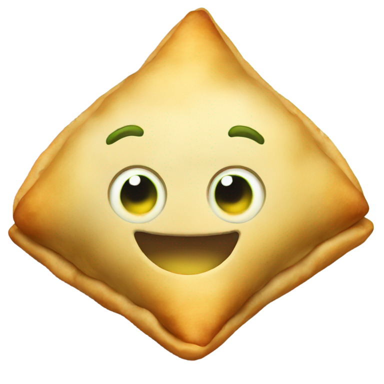 genmoji: Tingle samosa