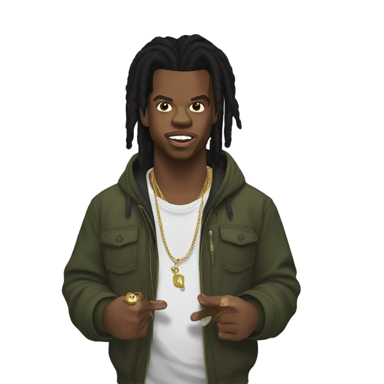 genmoji: Denzel curry