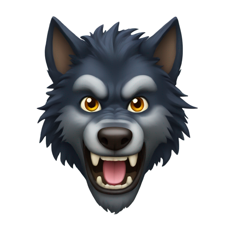 genmoji : Un loup-garou