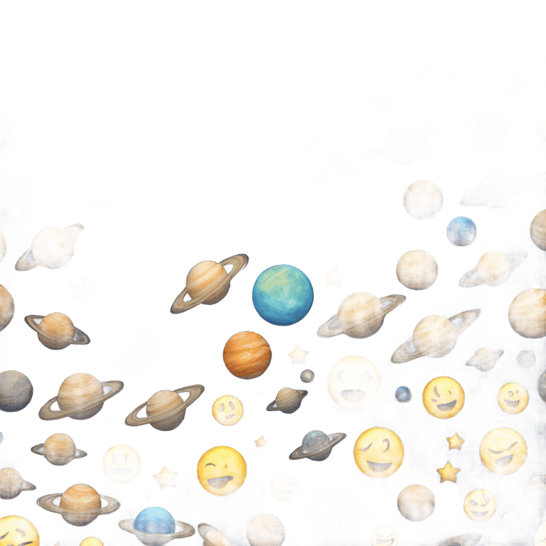 genmoji：星空