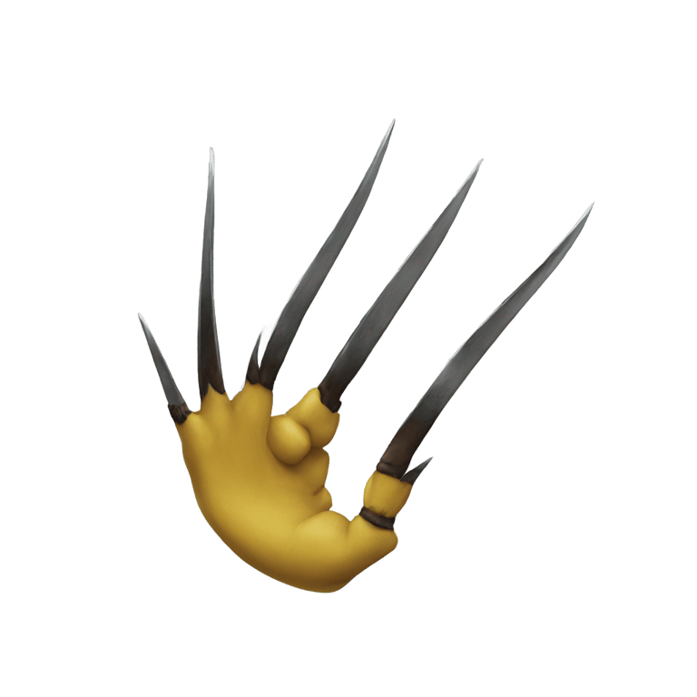 絵文字：wolverine claw marks