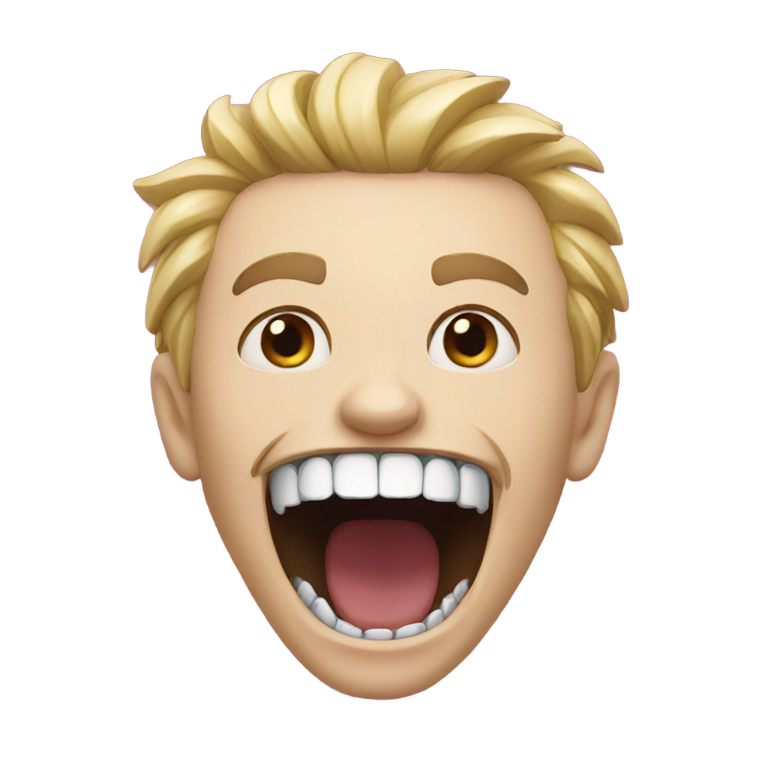 genmoji：锋利的獠牙