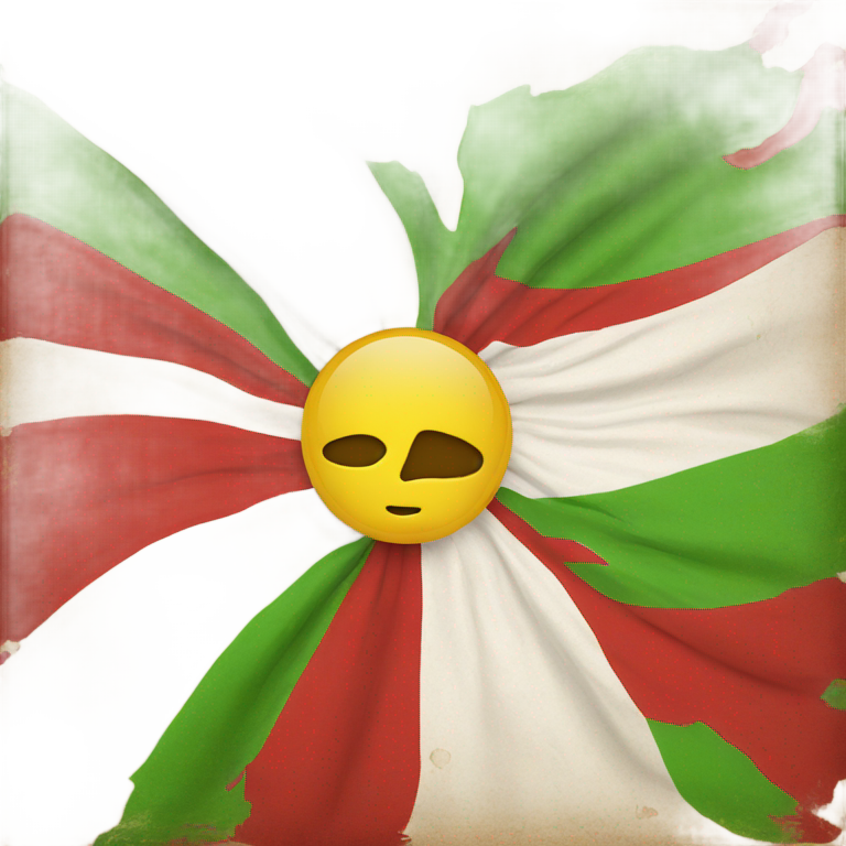 genmoji : Drapeau de la Sicile avec trinacria