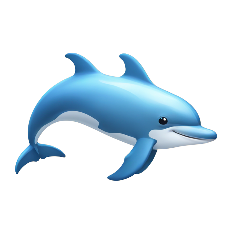 genmoji：一只拥有熊猫毛皮和长颈鹿腿的海豚