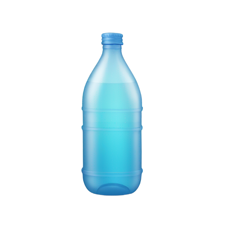 genmoji: plastic bottle