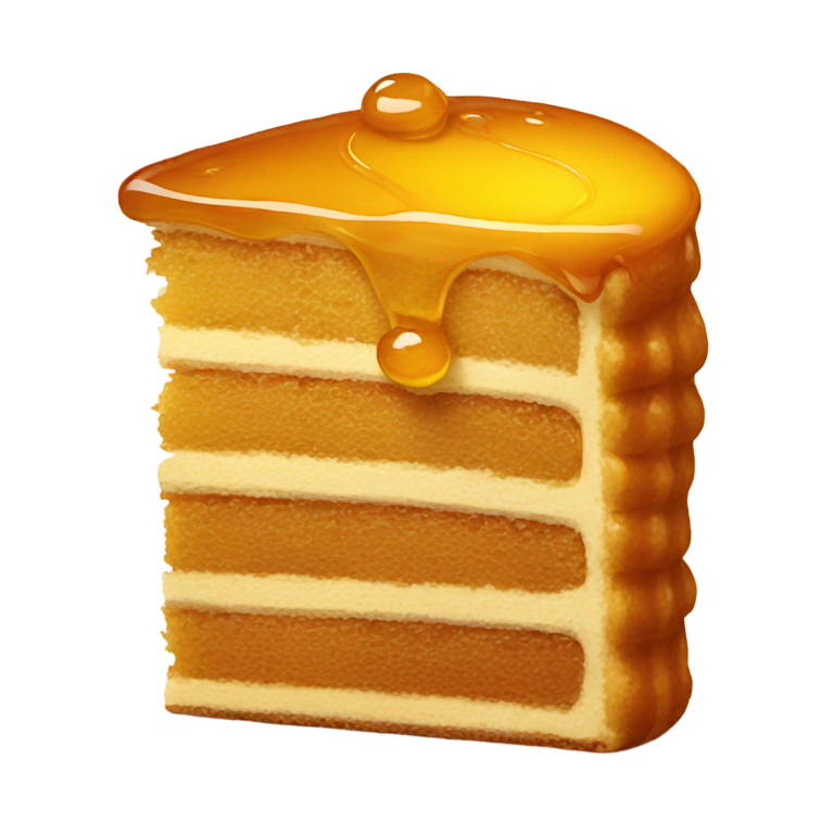 genmoji：蜂蜜蛋糕