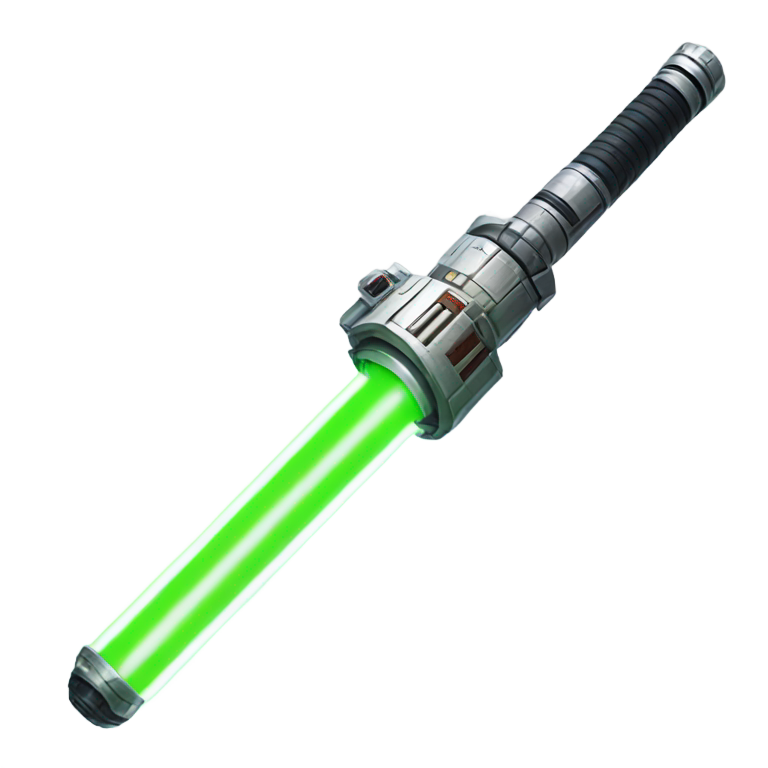 genmoji : Sabre laser Star Wars