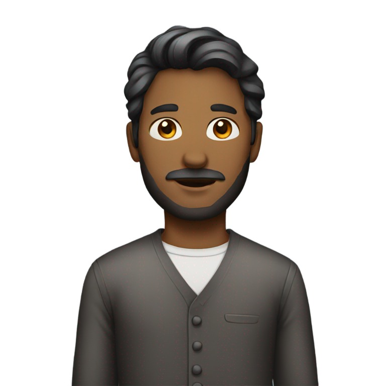 genmoji：穿裙子的男人