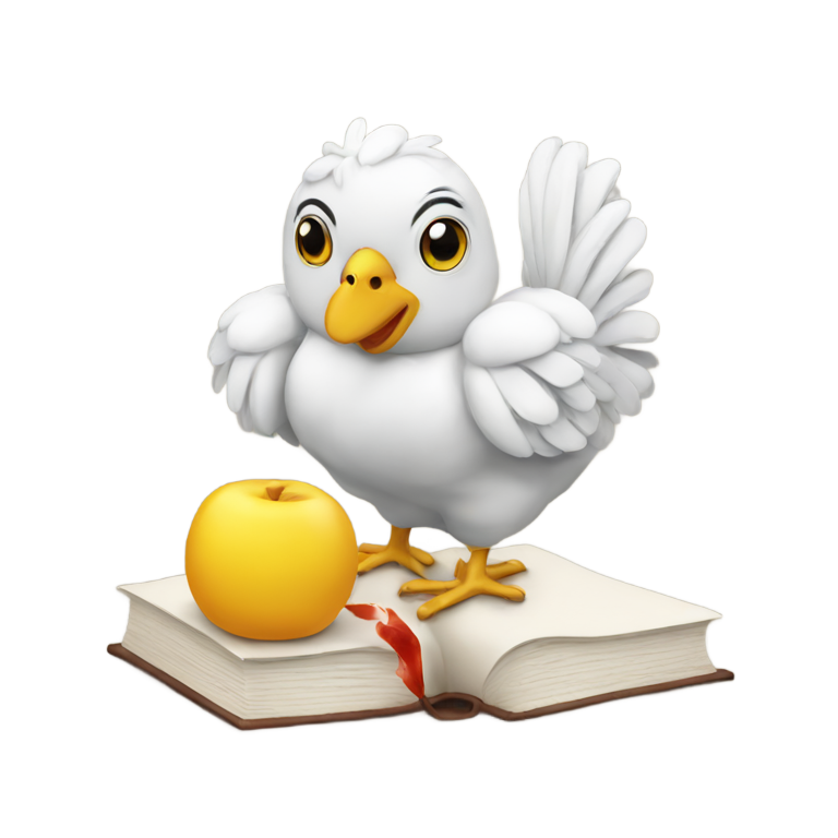 絵文字：📚禁煙🍗モアイ🗿