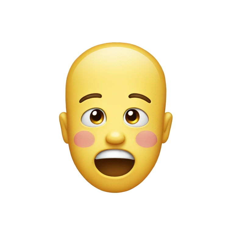 genmoji：笑哭并竖中指脸