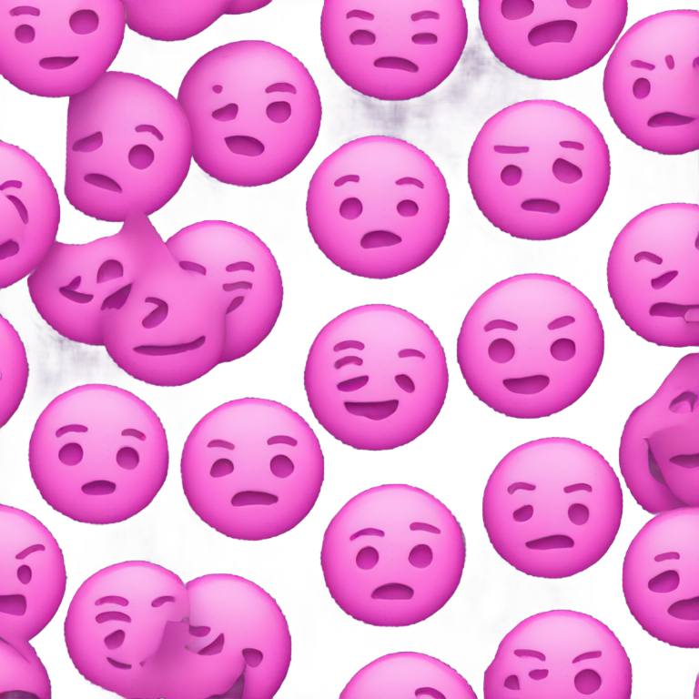 genmoji : Coding, pink emoji