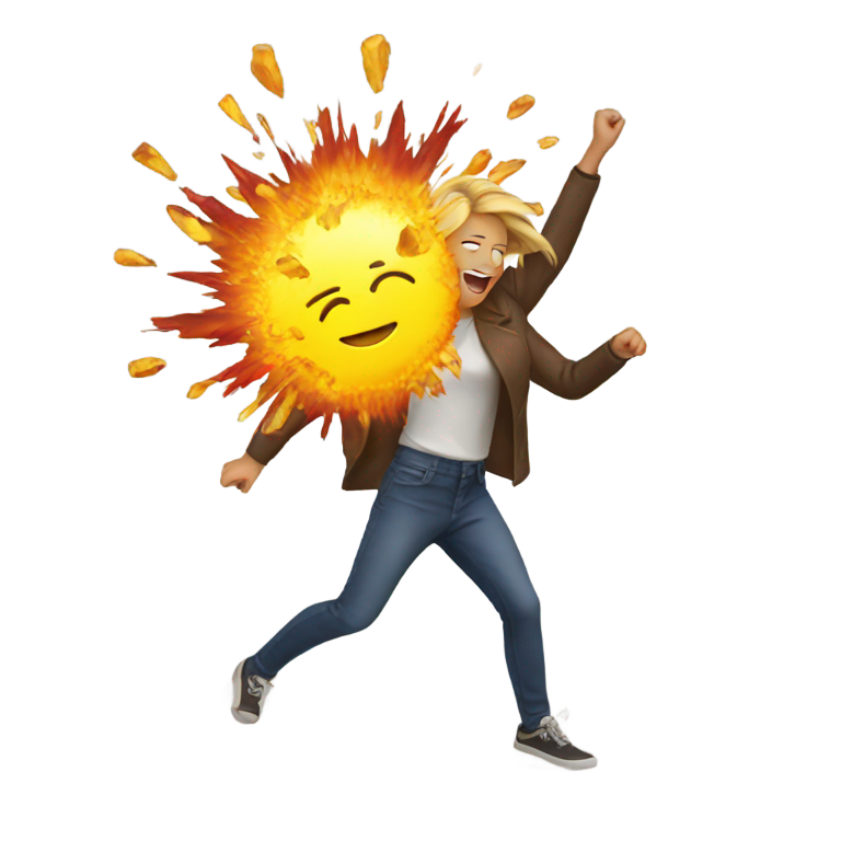 genmoji：爆炸表情舞蹈
