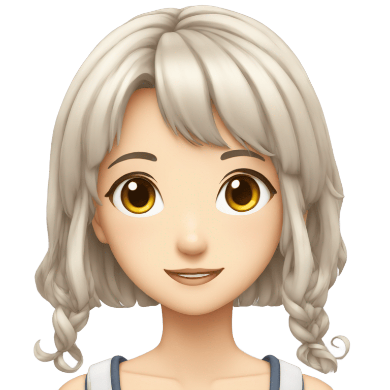 genmoji : Fille anime
