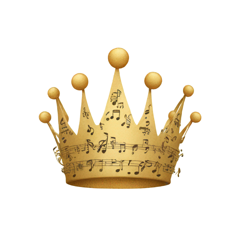 genmoji：由音符组成的皇冠