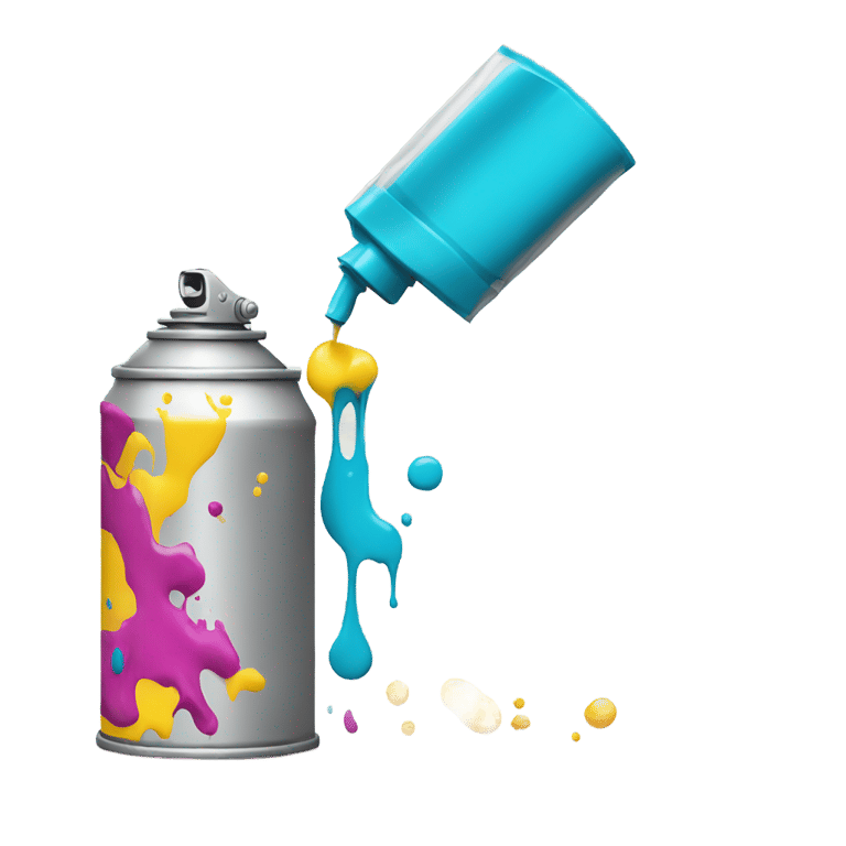 genmoji: Spray painting