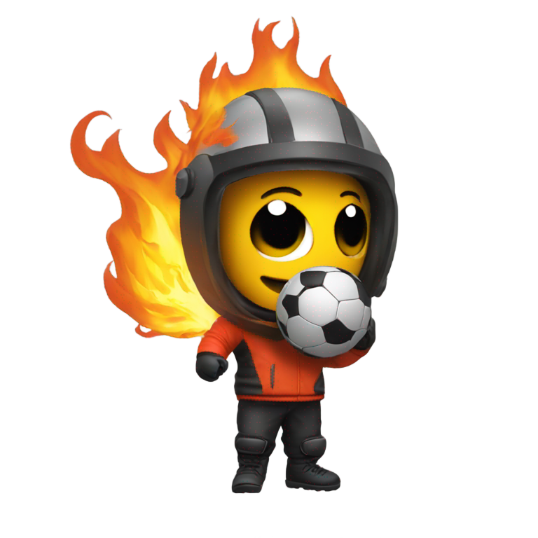genmoji : Pyro ultras football