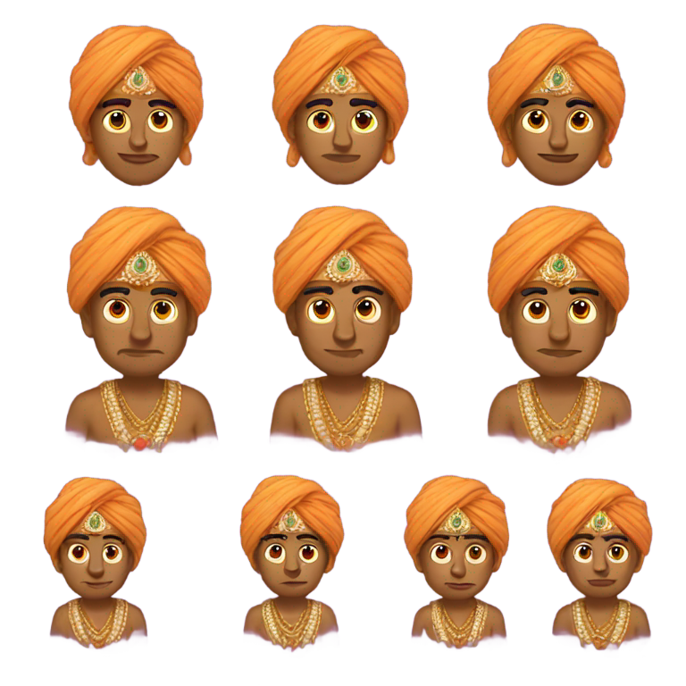 genmoji : Trompette indienne